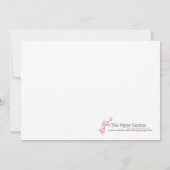 5x7 ごぶりんぬのご招待状 航海おめでとう 赤ちゃんのお披露目パーティー 招待状 (裏面)