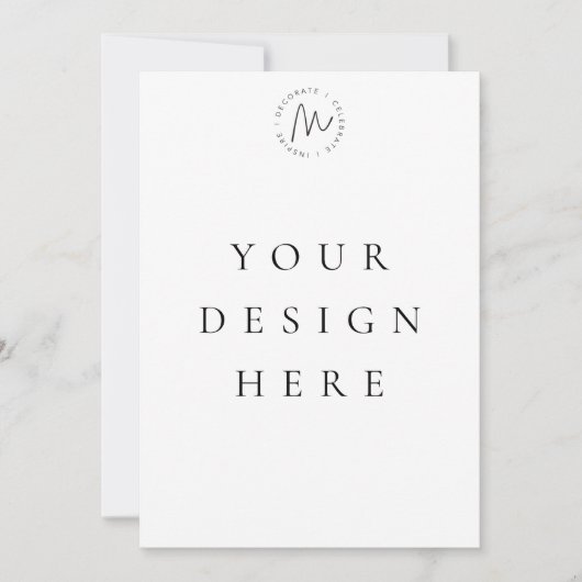 5x7 カスタム招待状 招待状 (正面)