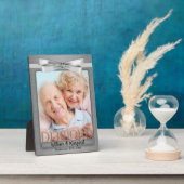 5x7 ダイヤモンド 60周年 結婚記念日 写真 フォトプラーク (側面)