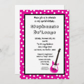 5x7 ロックスター インビテーション (正面/裏面)