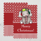 5x7 招待状、カスタムテキストの表と裏 招待状 (正面/裏面)