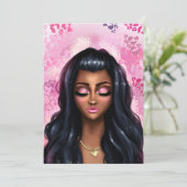 5x7 2サイドピンクアイライナーBabe TNダッシュボードカード シーズンカード (スタンド正面)