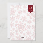 5x7 2フォトハッピーホリデーズフォトカード シーズンカード (裏面)