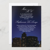 5x7 NY都市はキンセアニェラの誕生日の招待状をつけます 招待状 (正面/裏面)