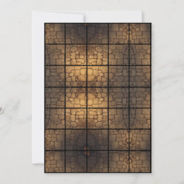 5x7 StoneFloor紙グリッドマップ 招待状