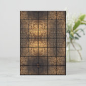 5x7 StoneFloor紙グリッドマップ 招待状 (スタンド正面)