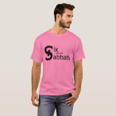 6および安息日 Tシャツ (正面フル)