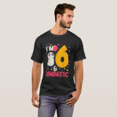6さいのパンダパーティーおめでとう！ Tシャツ (正面フル)
