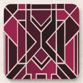 6つのアールデコスタイルコースター コースター (正面)