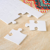 6つのウクレレ模様 ジグソーパズル (側面)