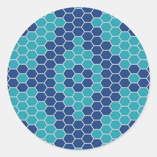 6つのコーナーパターン2 ラウンドシール (正面)