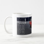 6つのシリーズ635csiクーペのマグ コーヒーマグカップ (左)