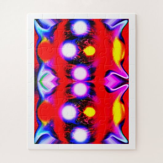 6つのスノーボールおもしろいアート ジグソーパズル (縦)