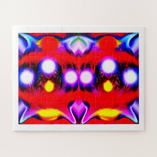 6つのスノーボールおもしろいアート ジグソーパズル (横)