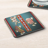 6つのノスタルジックな劇場のコースターのセット コースター (左側)