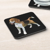 6つのビーグル犬のコースターのセット コースター (左側)