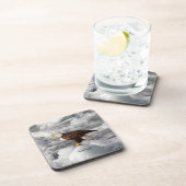 6つのプラスチック製コースターのBald Eagleセット コースター (右側)