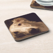 6つのボルゾイのコースターのセット コースター (左側)