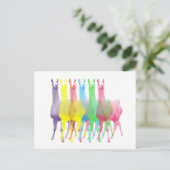 6つのラマ色の6人のラマ僧 ポストカード (スタンド正面)