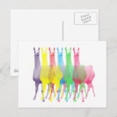 6つのラマ色の6人のラマ僧 ポストカード (正面/裏面)