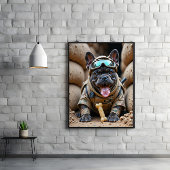 6つのレポートを取り出す：手の中の骨 ポスター