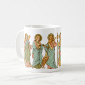 6つの使徒(RLS 20a)コーヒーマグ コーヒーマグカップ (正面左)