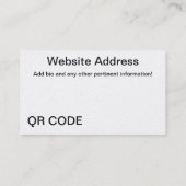 6つの刺し傷のアコースティックギター 名刺 (裏面)