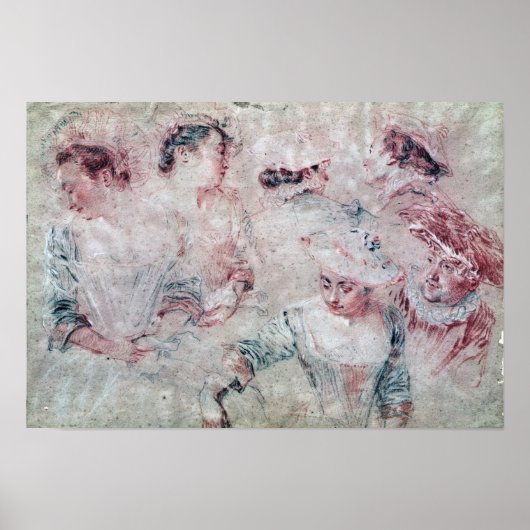 6つの勉強 ポスター (正面)