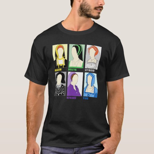 6つの古い学校の女王 Tシャツ (正面)