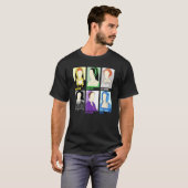 6つの古い学校の女王 Tシャツ (正面フル)