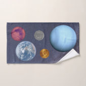 6つの小さな惑星 ハンドタオル (ハンドタオル)