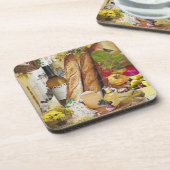 6つの懸命プラスチックのコースターのセット コースター (左側)