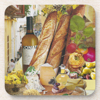 6つの懸命プラスチックのコースターのセット コースター