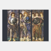 6つの日の創造の天使エドワード・バーン・ジョーンズ ラッピングペーパーシート (正面2)