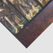 6つの日の創造の天使エドワード・バーン・ジョーンズ 薄葉紙 (詳細)