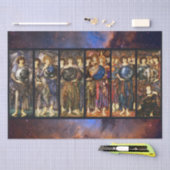 6つの日の創造の天使エドワード・バーン・ジョーンズ 薄葉紙 (クラフト)