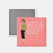 6つの足遠くに。 マグネット (正面/裏面)