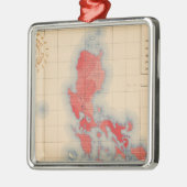 6つの配分のTembloresのシンボルや象徴無し メタルオーナメント (左)