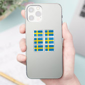 6のスウェーデン・コレクション・パックの国旗 シール (スマートフォン)