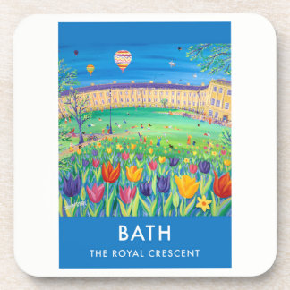 6のセット: ヴィンテージのスタイルのコースター。 Bathの都市 コースター