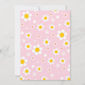 6はヴィービーグルービーデイジーレインボー6誕生日 招待状 (裏面)