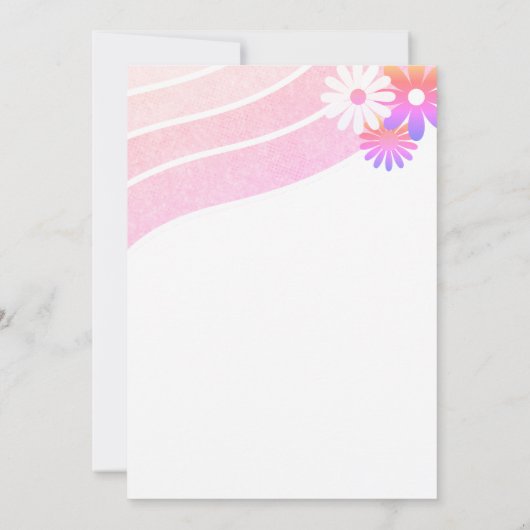 6は甘いカップケーキ第6誕生日 招待状 (裏面)