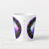 6アメジスト結婚記念日ラテマグ カフェラテマグ (正面)