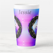 6アメジスト結婚記念日ラテマグ カフェラテマグ (正面)