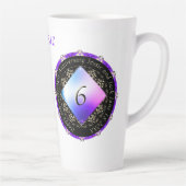 6アメジスト結婚記念日ラテマグ カフェラテマグ (右)