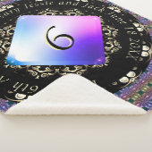 6アメジスト結婚記念曼荼羅 シェルパブランケット (3/4)