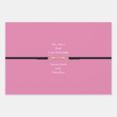 6インチスネッフルビット&レイン(文字ピンクカスタム付) ラッピングペーパーシート (正面)