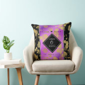 6エレガントアメジスト結婚周年記念 クッション (椅子)