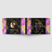 6エレガントアメジスト結婚周年記念 ゲストブック (全面)