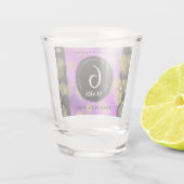 6エレガントアメジスト結婚周年記念 ショットグラス (裏面)